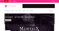 Desktop Screenshot of drumandbasshq.com